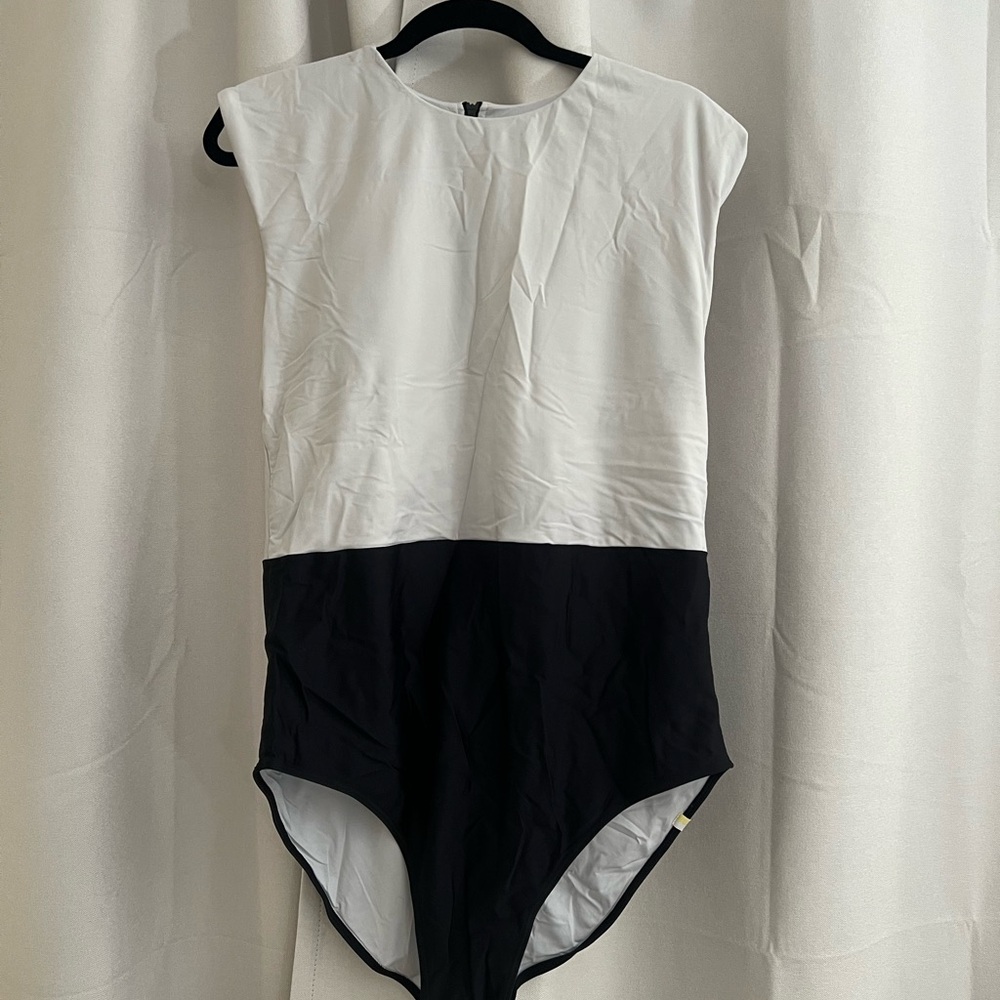 Summersalt Black and White Bodysuit